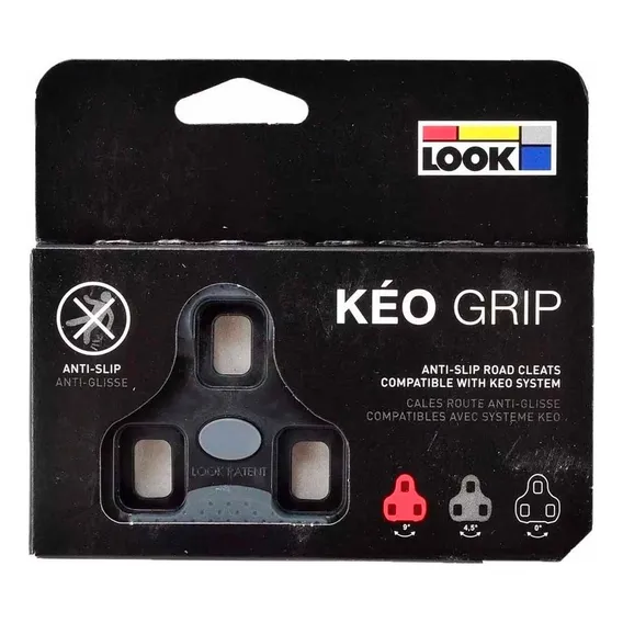 Taco Pedal Speed Look Keo Com Grip Preto Fixo 0º Bike Speed Foto 1