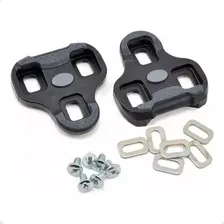 Taco Pedal Speed Look Keo Com Grip Preto Fixo 0º Bike Speed Foto mini 4