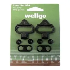 Tacos Taquinhos Pedal Clip Mtb Wellgo 98a CompatÃvel Shimano Foto mini 1