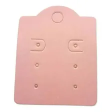 Tag Para Brinco Rose 4,3cm X 5,4cm - Pacote Com 3 Pares Foto mini 1