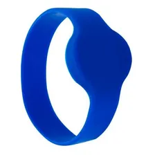Tag Pulseira Silicone Rfid 125khz Linear Azul 1005822 Nice Foto mini 2