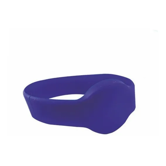 Tag Pulseira Silicone Rfid 125khz Linear Azul 1005822 Nice Foto 1
