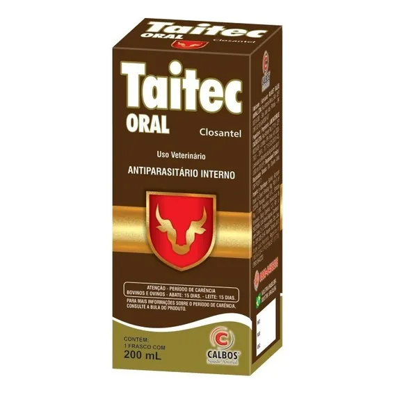 Taitec Oral 200 Tratamento Bicho Da Cabeça Ovinos/bovinos Foto 1