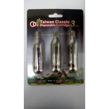 Taiwan Classic - Cartucho De Co2 Descartável 16g (3 Pcs) Foto  mini 1