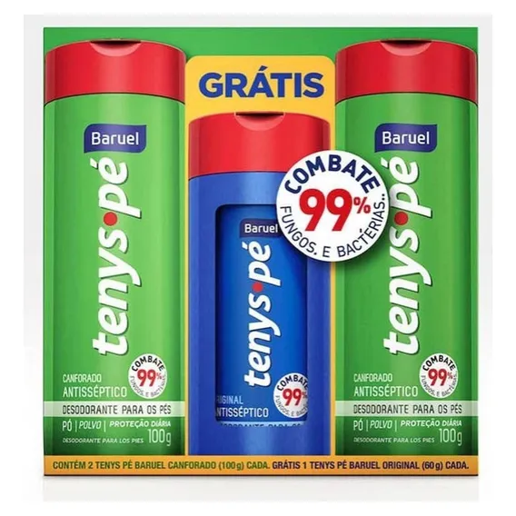 Talco Baruel Tenys Pé Foto 1