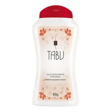 Talco Desodorante Perfumado Tabu Tradicional 100g Foto mini 1