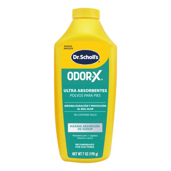 Talco Dr Scholls Odor X Ultra Absorvente 198gr Foto 1