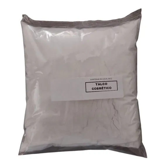 Talco FarmacĂȘutico - Com 1 Kg - Inodoro Foto 1