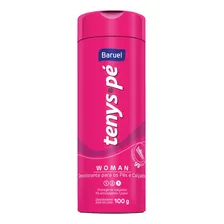 Talco Para Pés Anticéptico Baruel Tenys Pé Woman Pó 100g Foto mini 1
