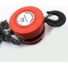 Talha Manual Corrente 1 Tonelada 1000kg 2,5 Metros 1ton Foto mini 3
