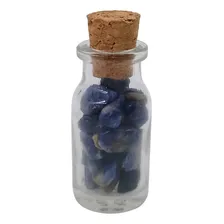 Talismã Amuleto De Pedra Natural Sodalita - Pote Da Intuição Foto  mini 1