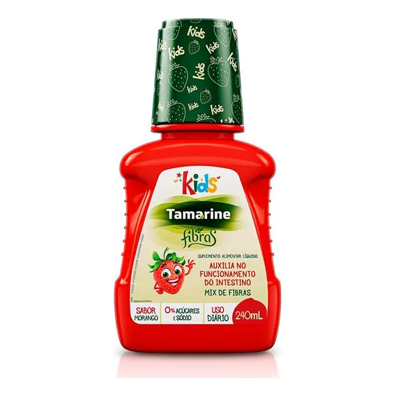 Tamarine Kids Mix De Fibras Xarope 240ml Foto 1