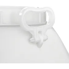 Tambor Bombona 50l - Alça E Tampa Rosca Ecológica Branca Cor Branco Foto mini 3