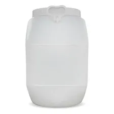 Tambor Bombona 50l - Alça E Tampa Rosca Ecológica Branca Cor Branco Foto mini 2