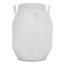Tambor Bombona 50l - Alça E Tampa Rosca Ecológica Branca Cor Branco Foto mini 1