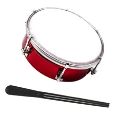 Tamborim Em Aço Vermelho Com Altura De 57mm Kuringa Kt108 Foto  mini 1