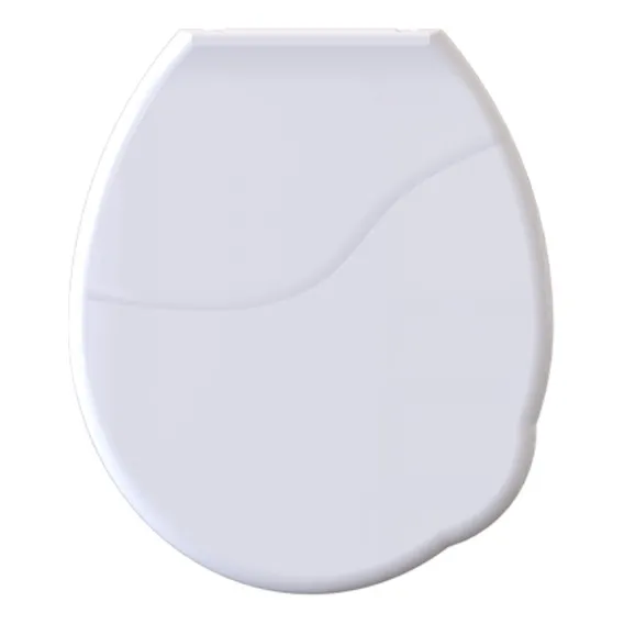 Tampa Assento Sanitário Oval Bellart Compact Branco Durín Foto 1