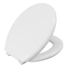 Tampa Assento Vaso Sanitário Oval Universal Almofadado Astra Cor Branco Foto mini 2