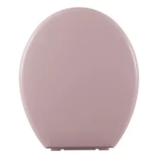 Tampa Assento Vaso Sanitário Oval Universal Almofadado Astra Cor Rosa Foto mini 4