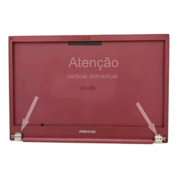 Tampa Carcaça Da Tela Com Hastes Motion Q232b Q464b Q432b Cor Vermelho Foto 1