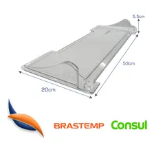 Tampa Compartimento Turbo Freezer Brastemp Bre80a W10436958 Foto mini  2
