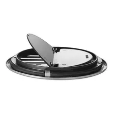 Tampa De Ralo Inox 10cm Redondo Automatico Lorenzetti Foto mini 3