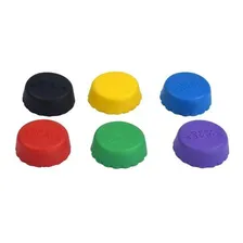 Tampa De Silicone Garrafa Cerveja Refrigerante Suco 6 Peças Foto mini 3