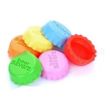 Tampa De Silicone Garrafa Cerveja Refrigerante Suco 6 Peças Foto mini 1