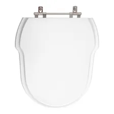 Tampa De Vaso Em Mdf Hampton Branco Para Bacia Incepa Laufen Foto mini 1