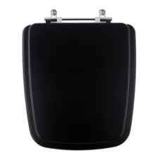 Tampa De Vaso Poliéster Boss Noir Preto Fosco Para Bacia Incepa Foto mini 1