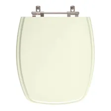 Tampa De Vaso Sanitário Poliéster Primula Plus Marfim Fiori Foto  mini 1