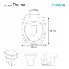 Tampa De Vaso Thema Cinza Platina Para Louça Incepa Foto mini 3