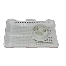 Tampa Dreno Lbm Para Piscina De Fibra Sodramar Cor Branco Foto mini 4