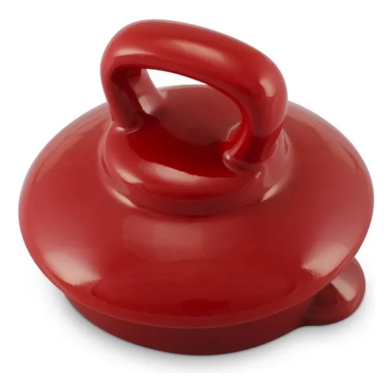 Tampa P/ Chaleira Tropeiro/bule Tropeiro Pomodoro Ceraflame Cor Vermelho Foto 1