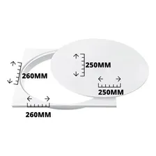 Tampa Para Caixa De Gordura Quadrada 250mm Branca Tigre Foto mini  3