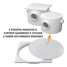 Tampa Para Caixa De Gordura Quadrada 250mm Branca Tigre Foto mini 4