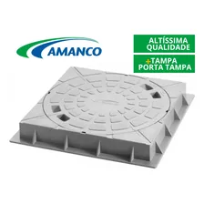 Tampa Para Caixa De Gordura/inspeção/areia Dn300 Amanco Foto mini 2