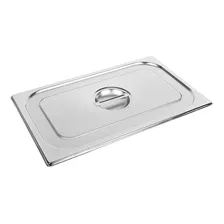 Tampa Para Cuba Gastronômica Aço Inox Gn 1/4 Kit 12 Foto  mini 1