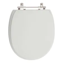 Tampa Para Vaso Sanitário Deca De Ville Cinza Poliester Cor Cinza Real Foto mini 1