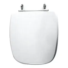 Tampa Para Vaso Sanitário Em Poliéster Modelo Versato Celite Cor Branco Foto mini 1