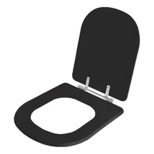 Tampa Para Vaso Sanitário Lorenzetti Square - Cor: Preto Foto mini 2