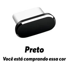 Tampa Plug Anti Poeira Sujeira Entrada Saída Usb Tipo C Foto mini  2