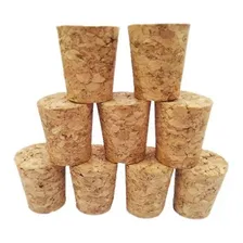 Tampa Rolha Cortiça Conica 27x23x19mm 5pçs Foto mini  3