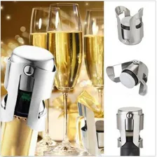 Tampa Rolha Inox Para Garrafa Champagne Prosecco E Espumante Foto mini 1