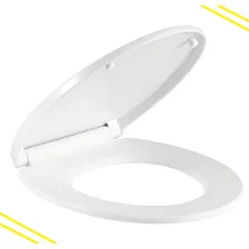 Tampa Vaso Com Amortecedor Universal Oval Cor Branco Foto mini 4