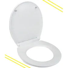 Tampa Vaso Com Amortecedor Universal Oval Cor Branco Foto mini  3