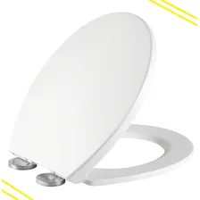 Tampa Vaso Com Amortecedor Universal Oval Cor Branco Foto mini  2