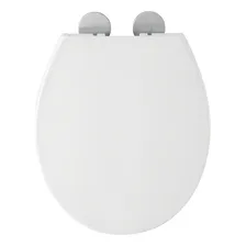Tampa Vaso Com Amortecedor Universal Oval Cor Branco Foto  mini 1
