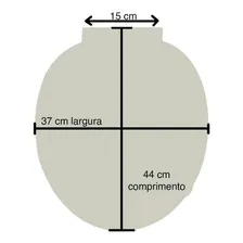 Tampa Vaso Sanitario Almofadado Acento Sanitario Branco Foto mini 4