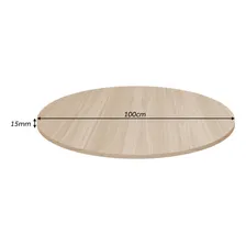 Tampo De Mesa Mdf Jade Redondo 100cm X 15mm Foto mini 3
